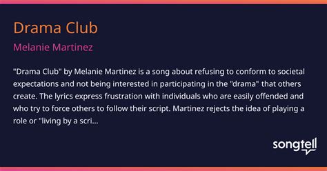 drama club melanie martinez meaning how does art reflect individuality