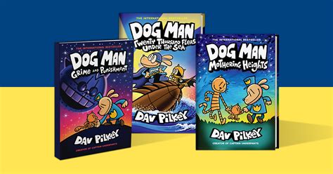 what is the order of dog man books